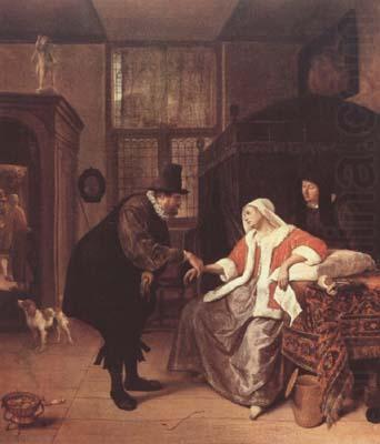 The Lovesick Woman (mk08), Jan Steen